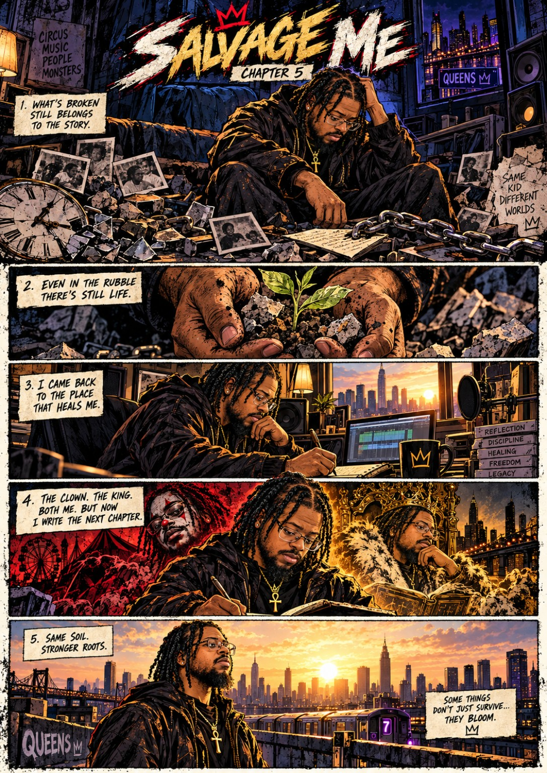 Salvage Me comic page