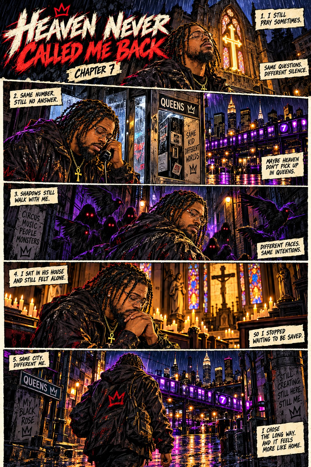 Heaven Never Called Me Back comic page